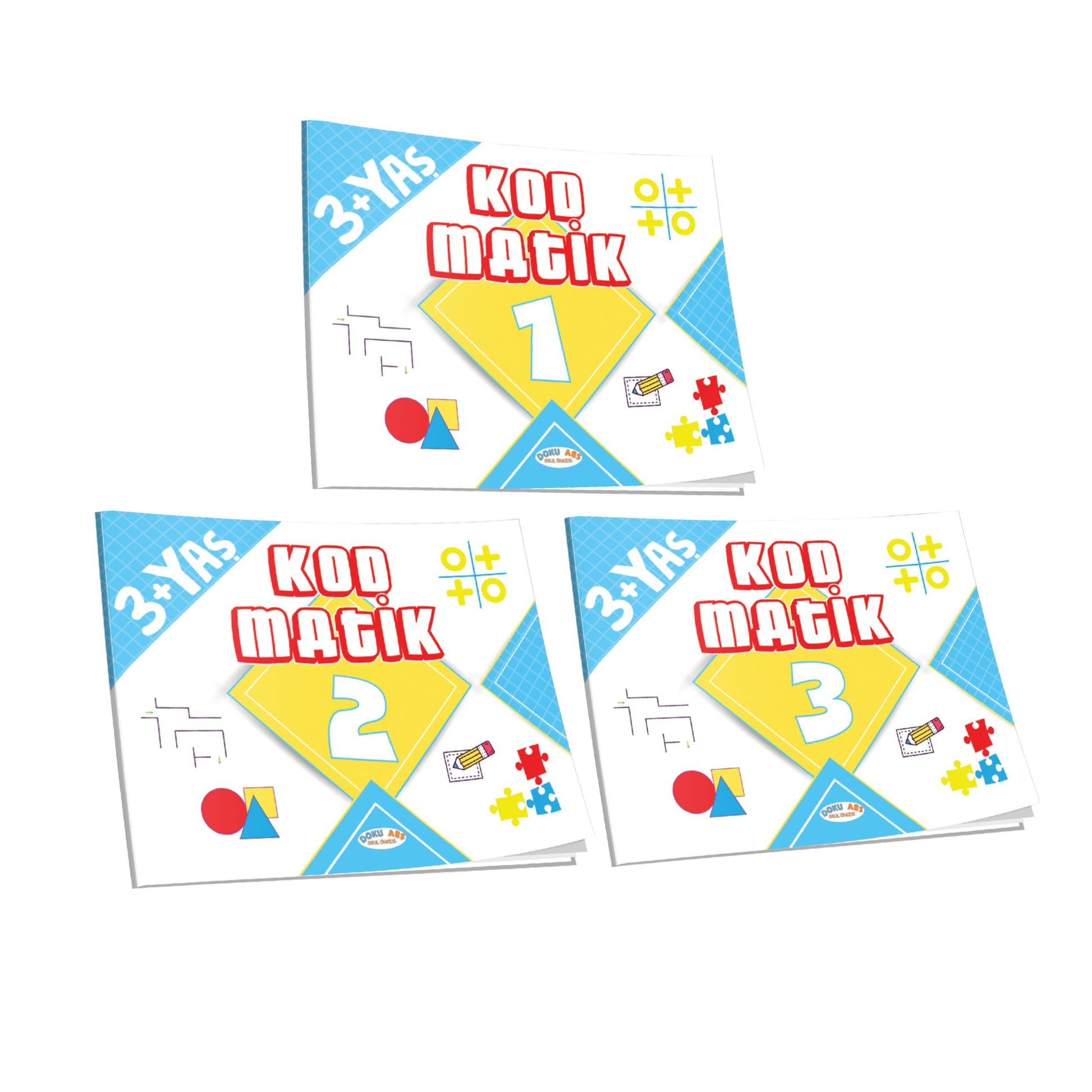 Doku Aes Yayınları Kod Matik 3 Kitap 3+-1