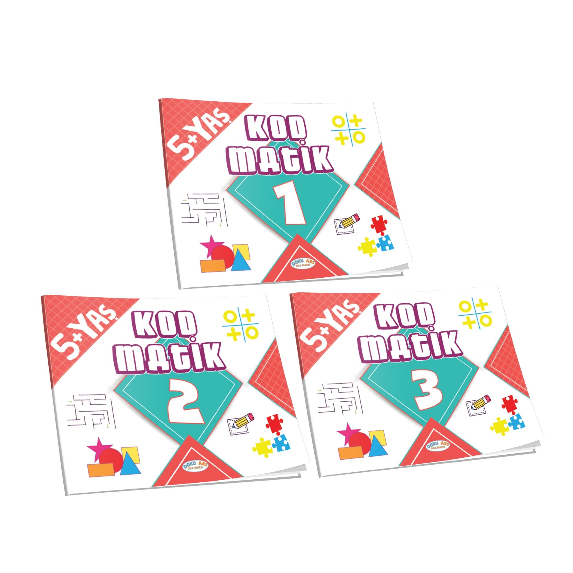 Doku Aes Yayınları Kod Matik 3 Kitap 5+-1
