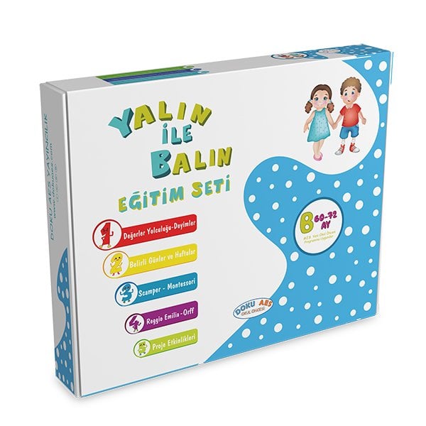 Doku AES Yayınları Yalın Ile Balın Eğitim Seti (60-72 Ay)