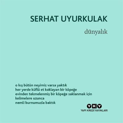 Dünyalık Yapı Kredi Yayınları-1