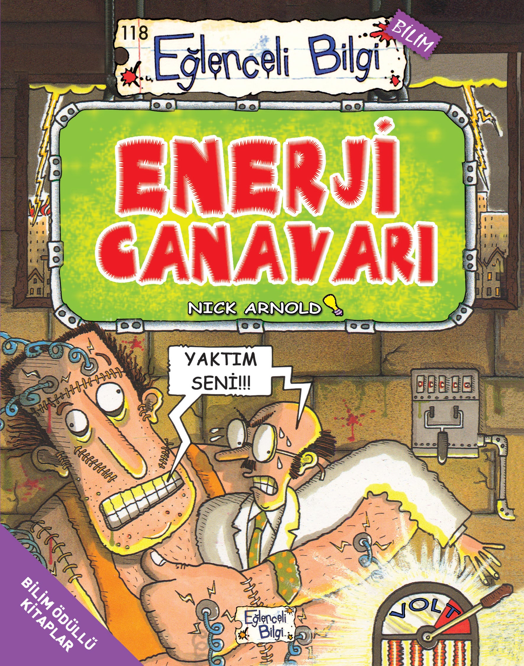 Enerji Canavarı - Eğlenceli Bilgi Eğlenceli Bilgi Yayınları-1