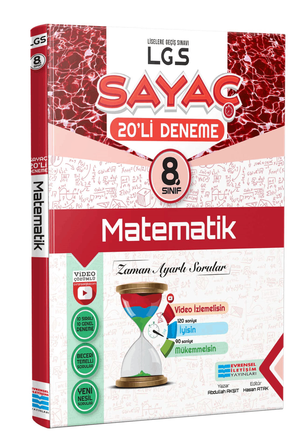 Evrensel İletişim Yayınları 8. Sınıf LGS Sayaç Matematik 20`li Deneme-1