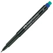 Faber-Castell Asetat Kalemi Permanent S Seri Mavi