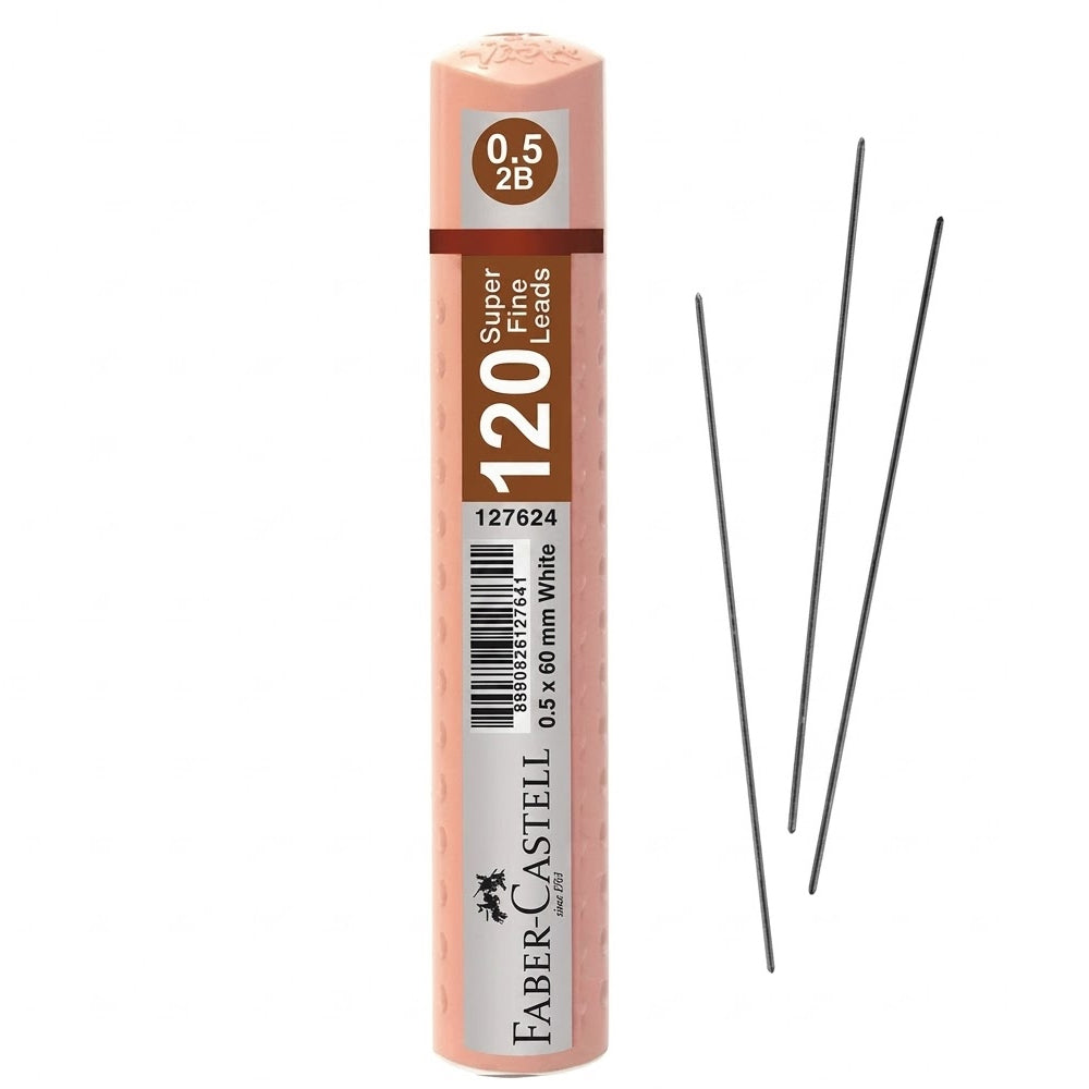 Faber-Castell Grip Min Kalem Ucu 0.5 2B 60 Mm 120 Li Pastel Turuncu