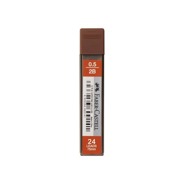 Faber-Castell Super Fine Min 0.5mm 2B 75mm-1