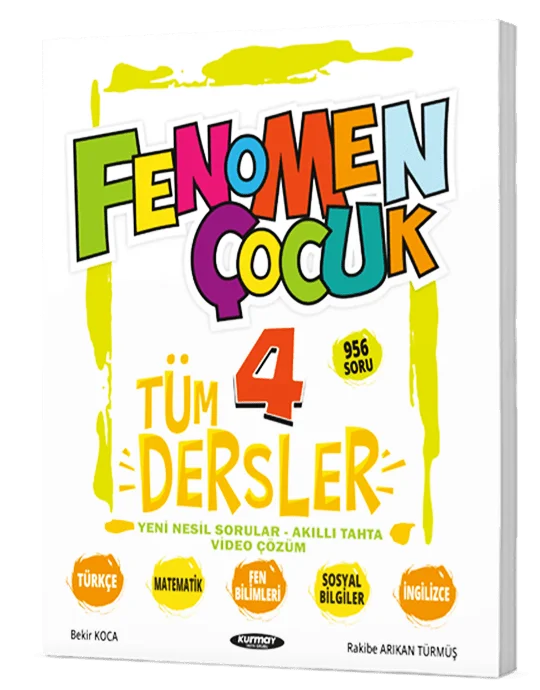 Fenomen Çocuk 4. Sınıf Tüm Dersler Yeni Nesil Soru Bankası