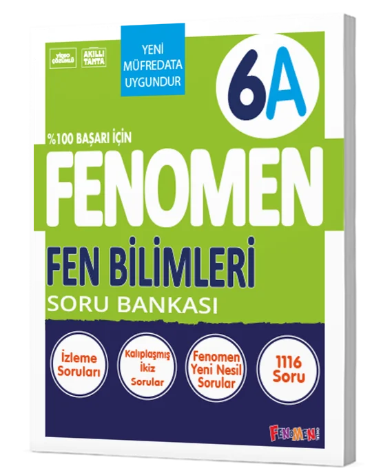 Fenomen Okul 6. Sınıf Fen Bilimleri A Fenomen Soru Bankası-1