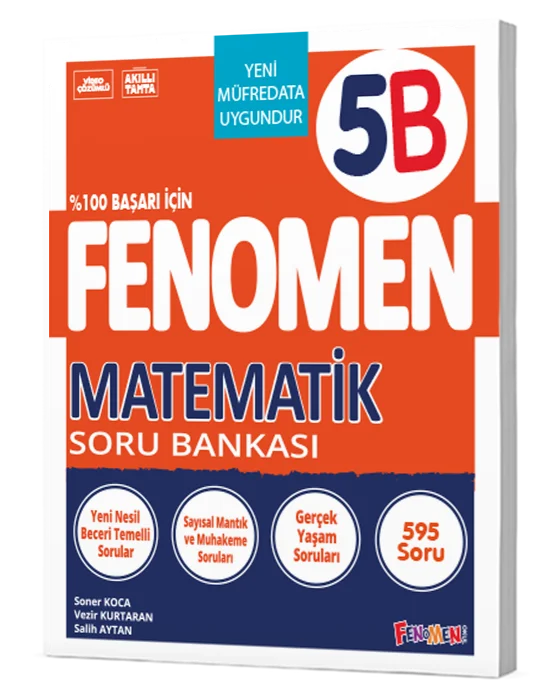 Fenomen Okul Yayınları 5. Sınıf Matematik B Fenomen Soru Bankası-1
