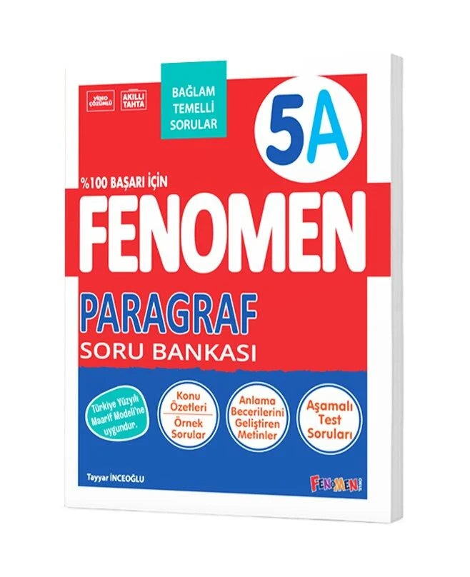 Fenomen Okul Yayınları 5.Sınıf Paragraf A