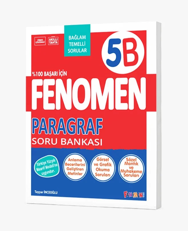 Fenomen Okul Yayınları 5. Sınıf Paragraf B Fenomen Soru Bankası-1