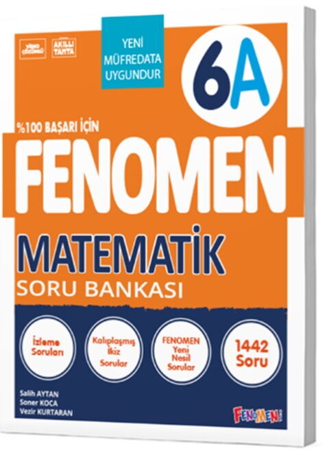 Fenomen Okul Yayınları 6. Sınıf Matematik A Soru Bankası-1