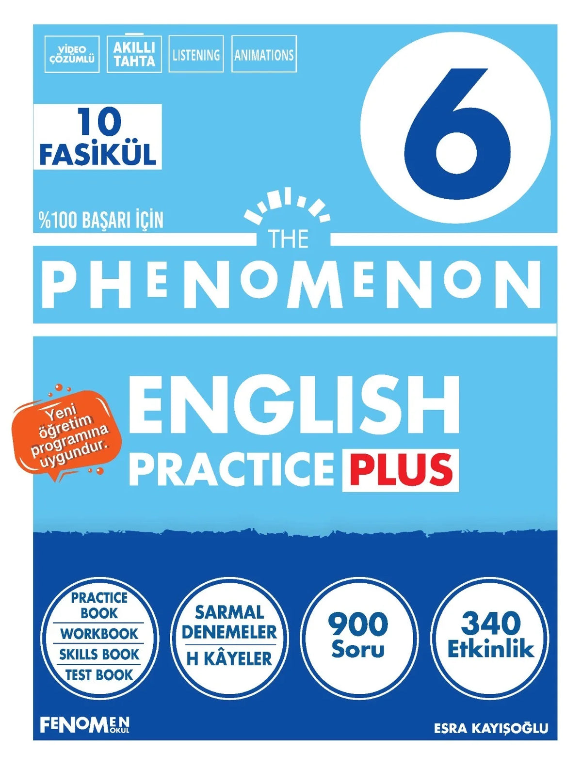 Fenomen Okul Yayınları 6. Sınıf The Phenomenon English Practice Plus