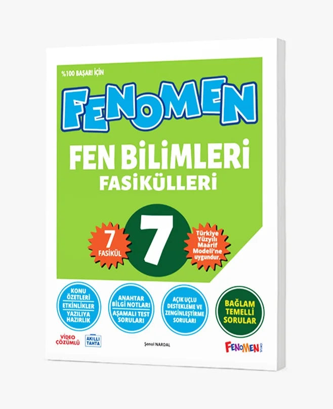 Fenomen Okul Yayınları 7. Sınıf Fen Bilimleri Fasikül Seti Maarif Model-1