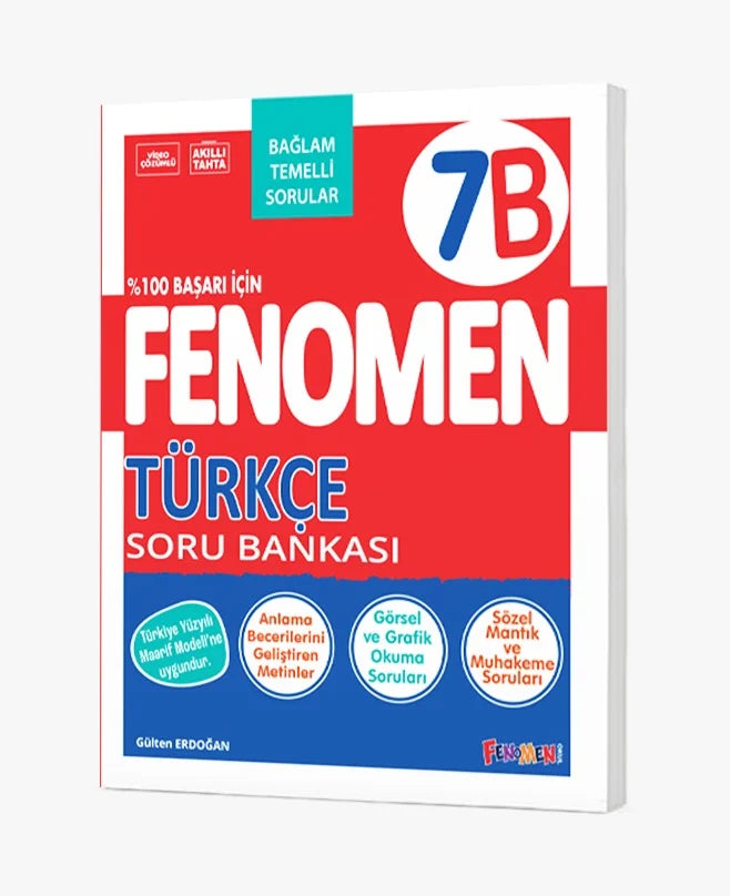 Fenomen Okul Yayınları 7. Sınıf Türkçe B Fenomen Soru Bankası-1