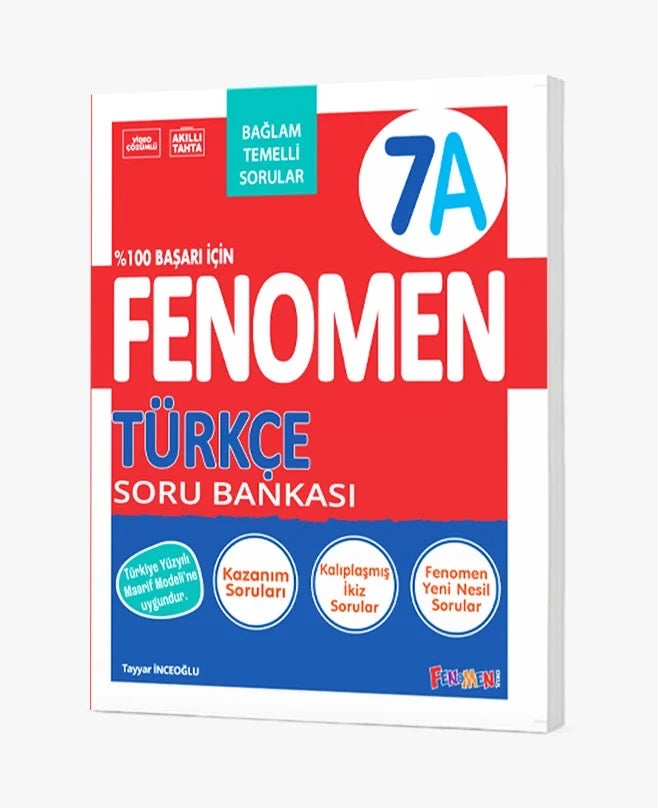 Fenomen Okul Yayınları 7. Sınıf Türkçe Fenomen A Soru Bankası-1