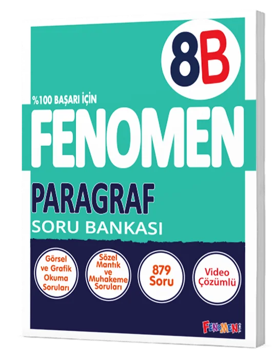 Fenomen Okul Yayınları 8. Sınıf Paragraf B Fenomen Soru Bankası-1