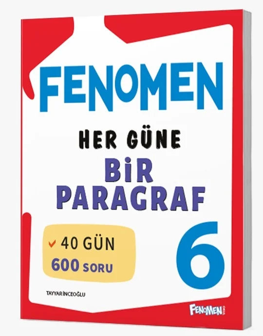 Fenomen Yayınarı 6. Sınıf Her Güne Bir Paragraf