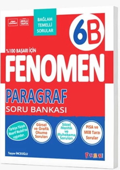 Fenomen Yayıncılık 6. Sınıf Paragraf 6B Soru Bankası-1
