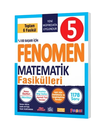 Fenomen Yayınları 5. Sınıf Fenomen Matematik Fasikülleri