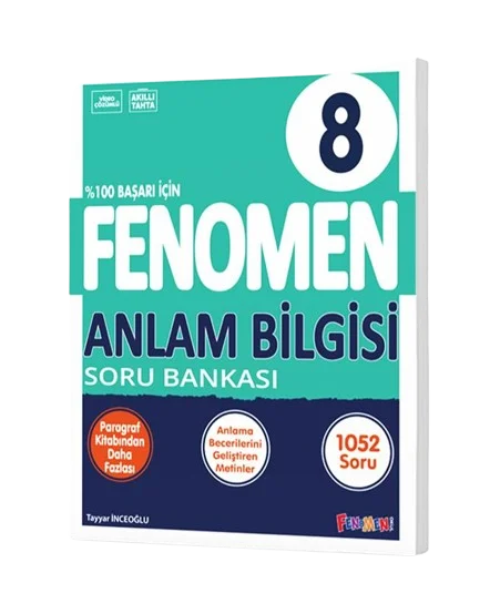 Fenomen Yayınları 8. Sınıf Anlam Bilgisi Soru Bankası-1