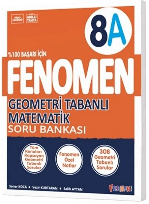 Fenomen Yayınları 8. Sınıf Fenomen Geometri Tabanlı Matemetik Soru Bankası-1