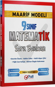 Full Matematik 9. Sınıf Matematik Maarif Soru Bankası-1