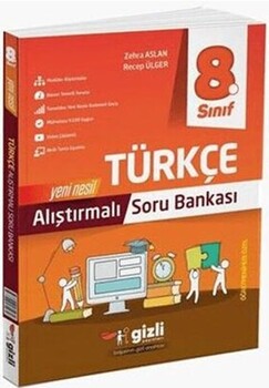 Gizli Yayınları 8. Sınıf Türkçe Soru Bankası-1