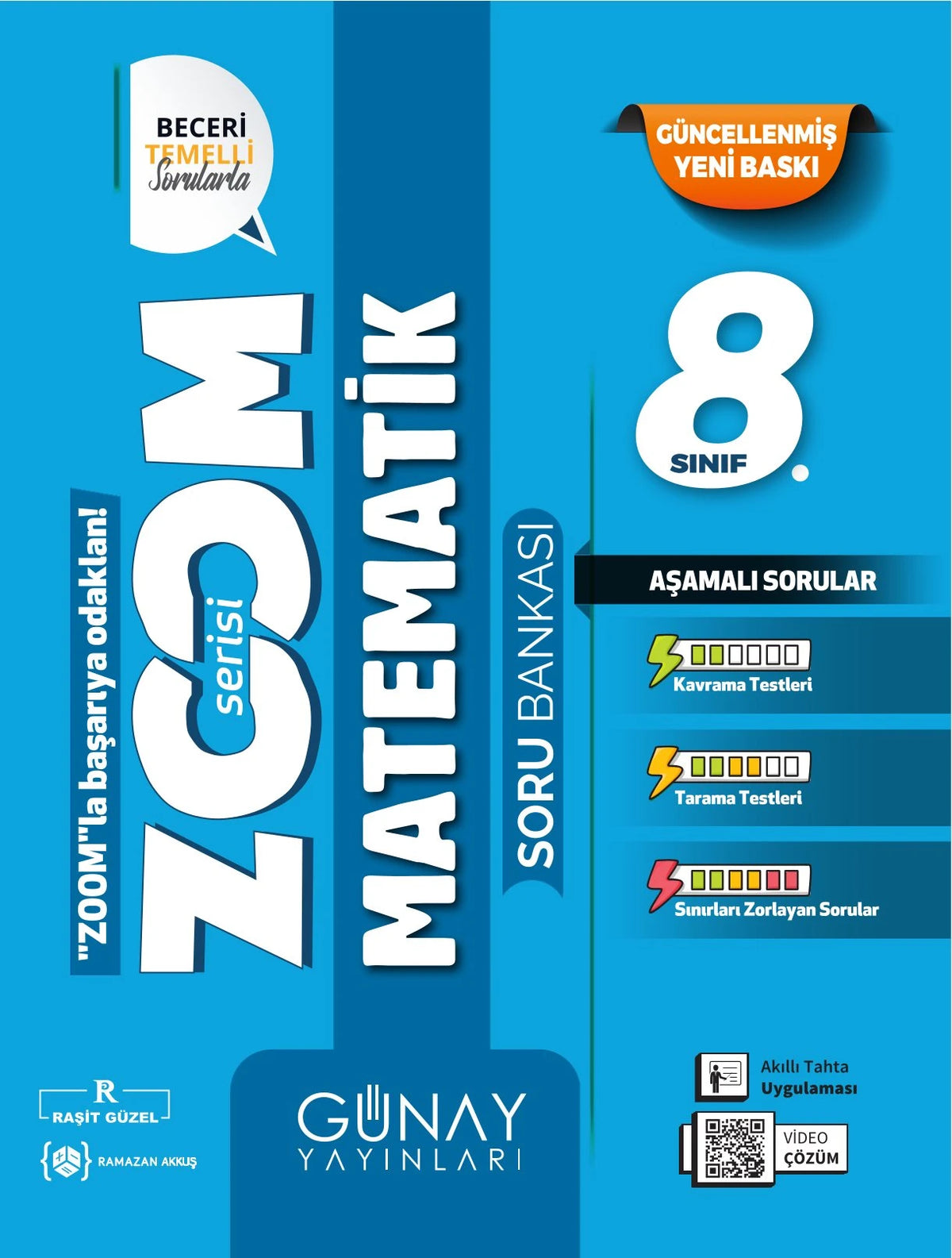 Günay Yayınları 8. Sınıf LGS Fen Bilimleri Yeni Zoom Soru Bankası