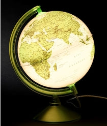 Gürbüz Küre Globe Yeşil Işıklı 26 Cm