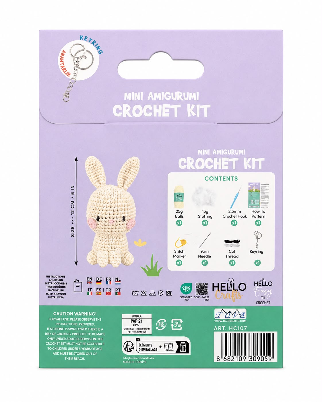 H.CRAFTS TIĞ İŞİ MİNİ AMİGURUMİ KİTİ-BINKY-2
