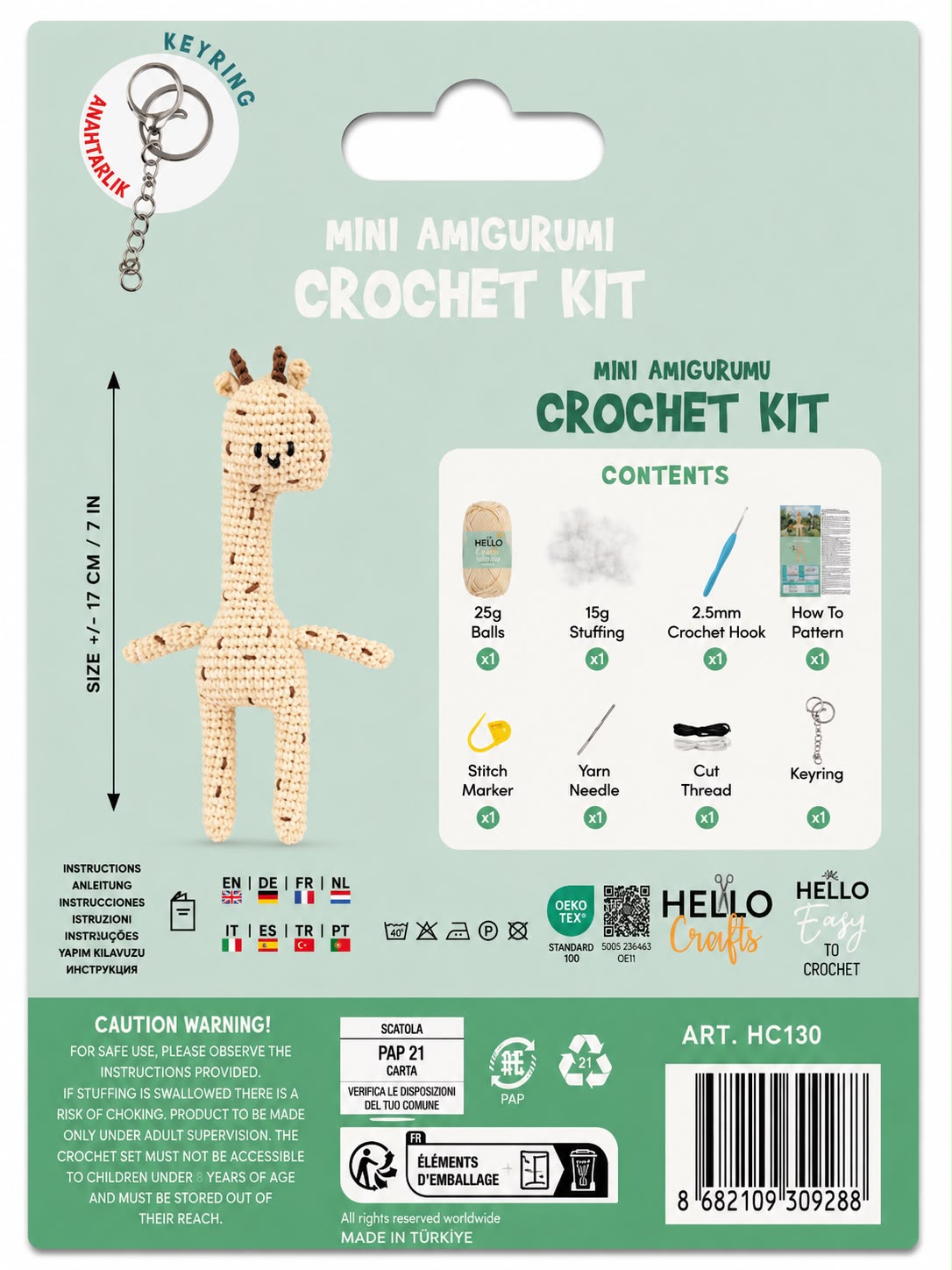 H.CRAFTS TIĞ İŞİ MİNİ AMİGURUMİ KİTİ-JIFFY-2