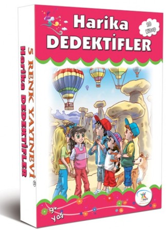 Harika Dedektifler 10 kitap 5 Renk Yayınevi-1