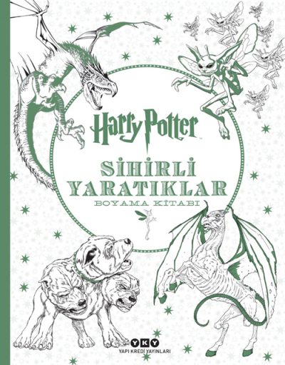 Harry Potter Sihirli Yaratıklar Boyama Kitabı Yapı Kredi Yayınları-1