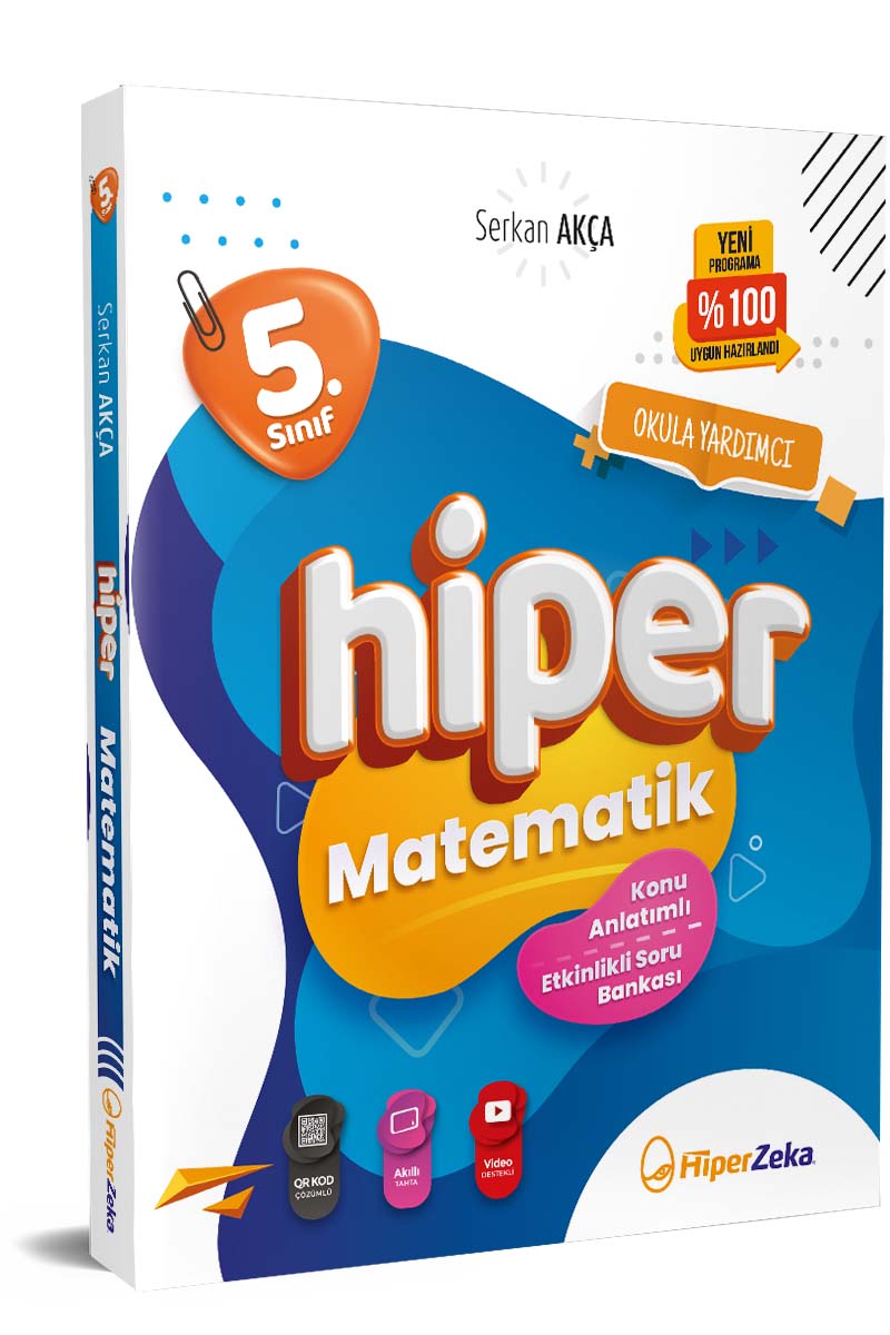 Hiper Zeka Yayınları 5. Sınıf Hiper Matematik Konu Anlatımlı - Etkinlikli Soru Bankası