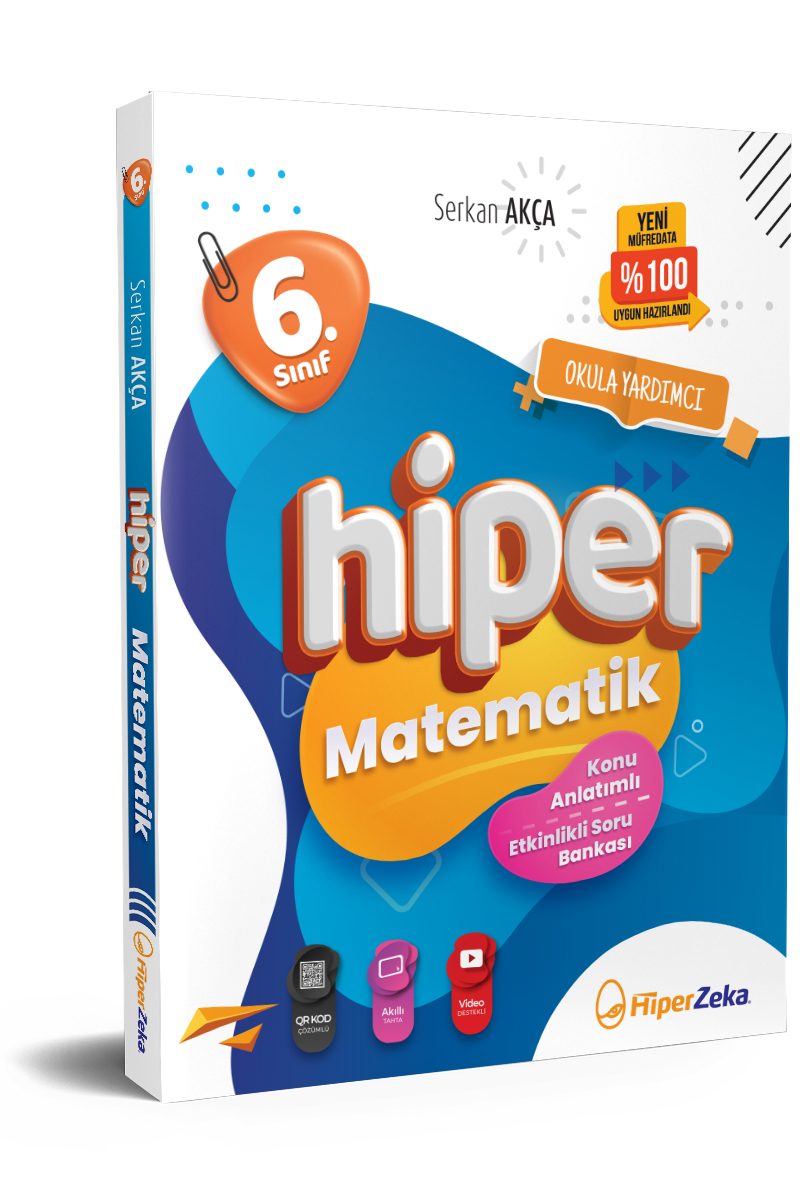 Hiper Zeka Yayınları 6. Sınıf Hiper Matematik Konu Anlatımlı Soru Bankası-1