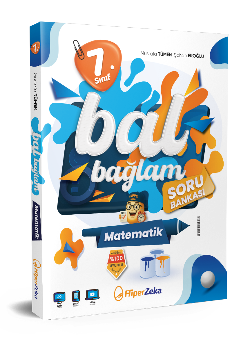 Hiper Zeka Yayınları 7. Sınıf Bal Bağlam Matematik Soru Bankası-1