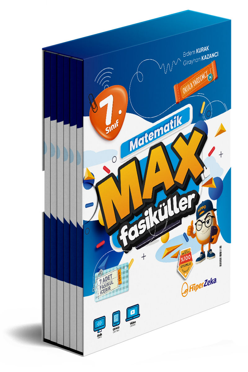 Hiper Zeka Yayınları 7. Sınıf Matematik MAX Fasikülleri