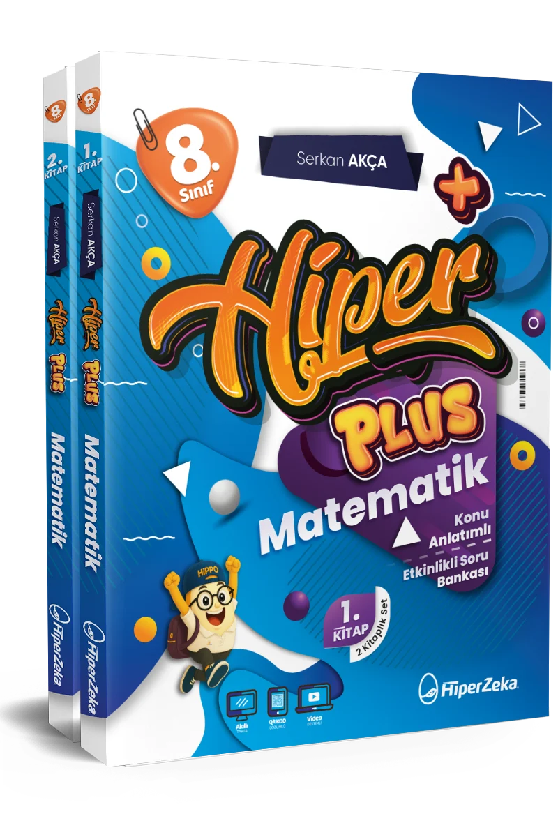 Hiper Zeka Yayınları 8. Sınıf Hiper Plus Matematik Konu & Soru Bankası-1