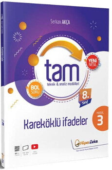 Hiper Zeka Yayınları 8. Sınıf Tam Matematik 3 - Kareköklü Sayılar-1