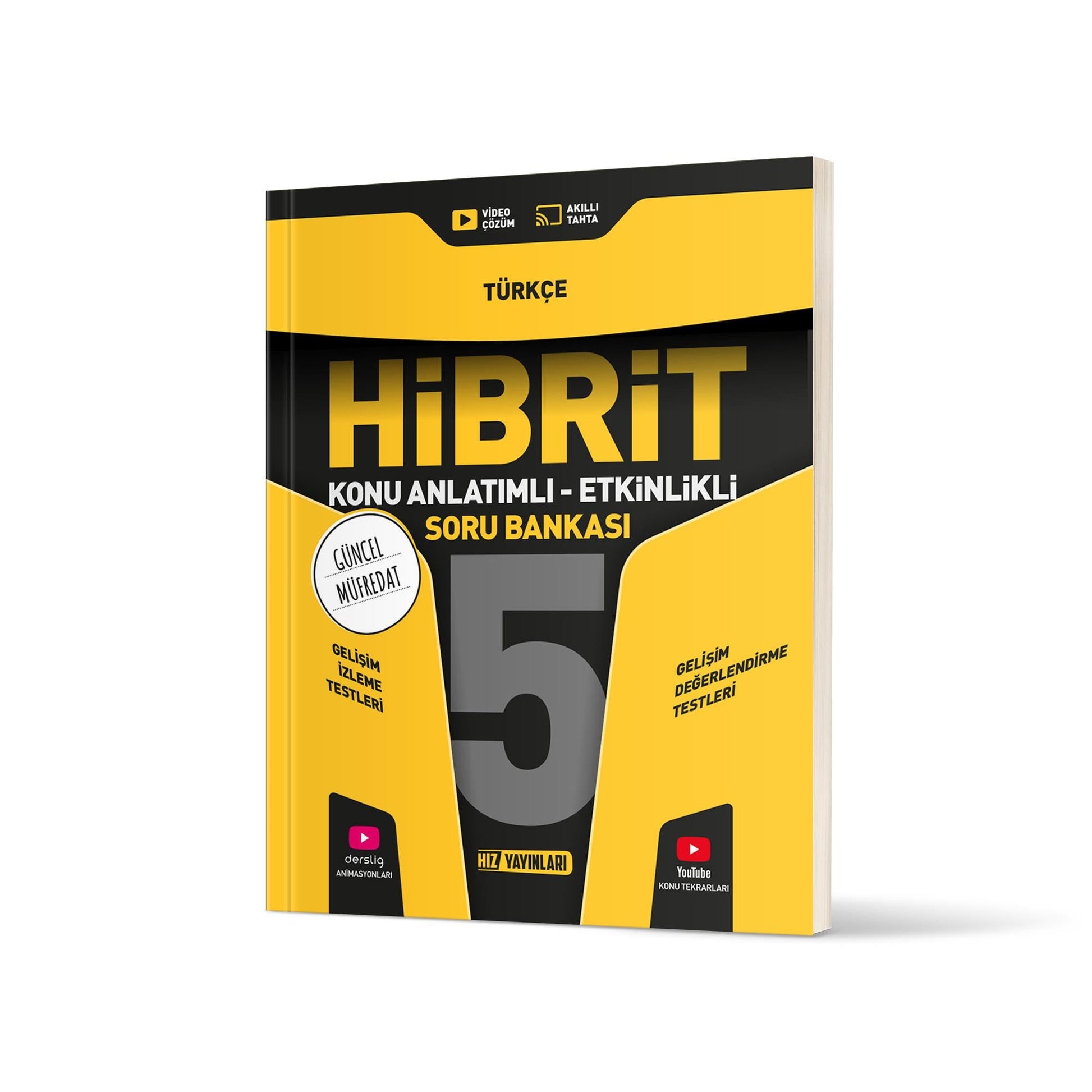 Hız Yayınları 5. Sınıf Hibrit Türkçe Soru Bankası-1
