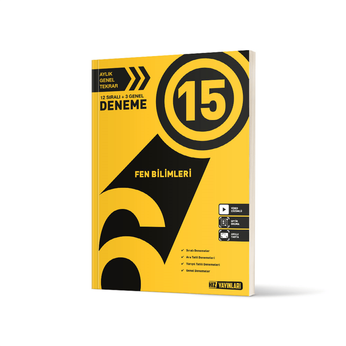 Hız Yayınları 6. Sınıf Fen Bilgisi 15 li Deneme-1
