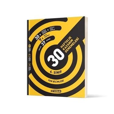 Hız Yayınları 6. Sınıf Fen Bilimleri 30 Haftalık Kazanım Denemeleri-1