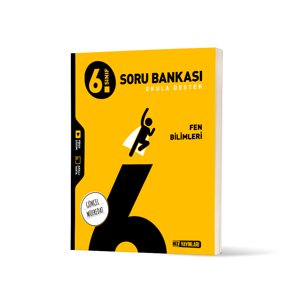 Hız Yayınları 6. Sınıf Fen Bilimleri Soru Bankası Yeni Müfredat-1