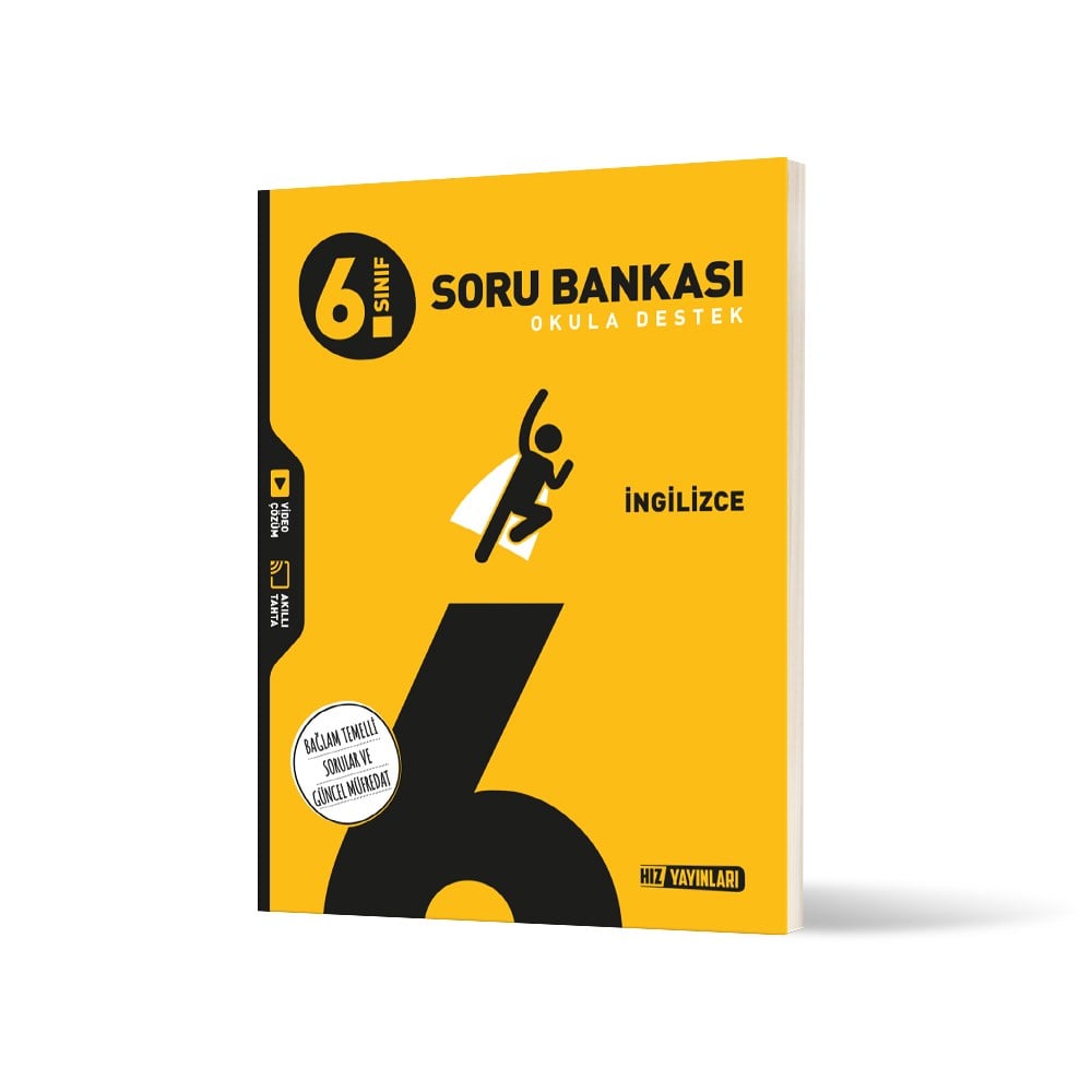 Hız Yayınları 6. Sınıf İngilizce Soru Bankası-1