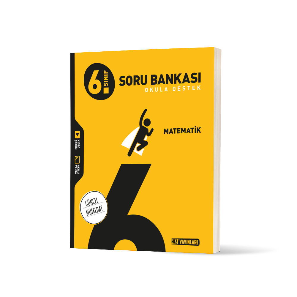 Hız Yayınları 6.Sınıf Matematik Soru Bankası-1