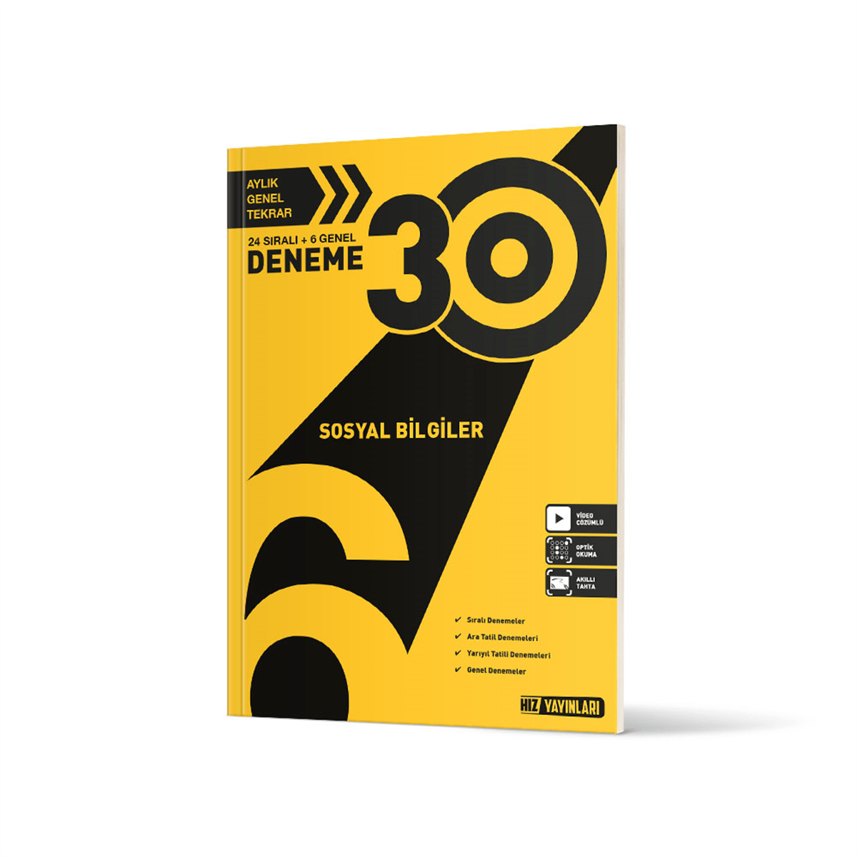 Hız Yayınları 6. Sınıf Sosyal Bilgiler 30 lu Deneme-1
