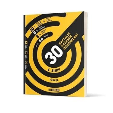Hız Yayınları 6. Sınıf Türkçe 30 Haftalık Deneme-1