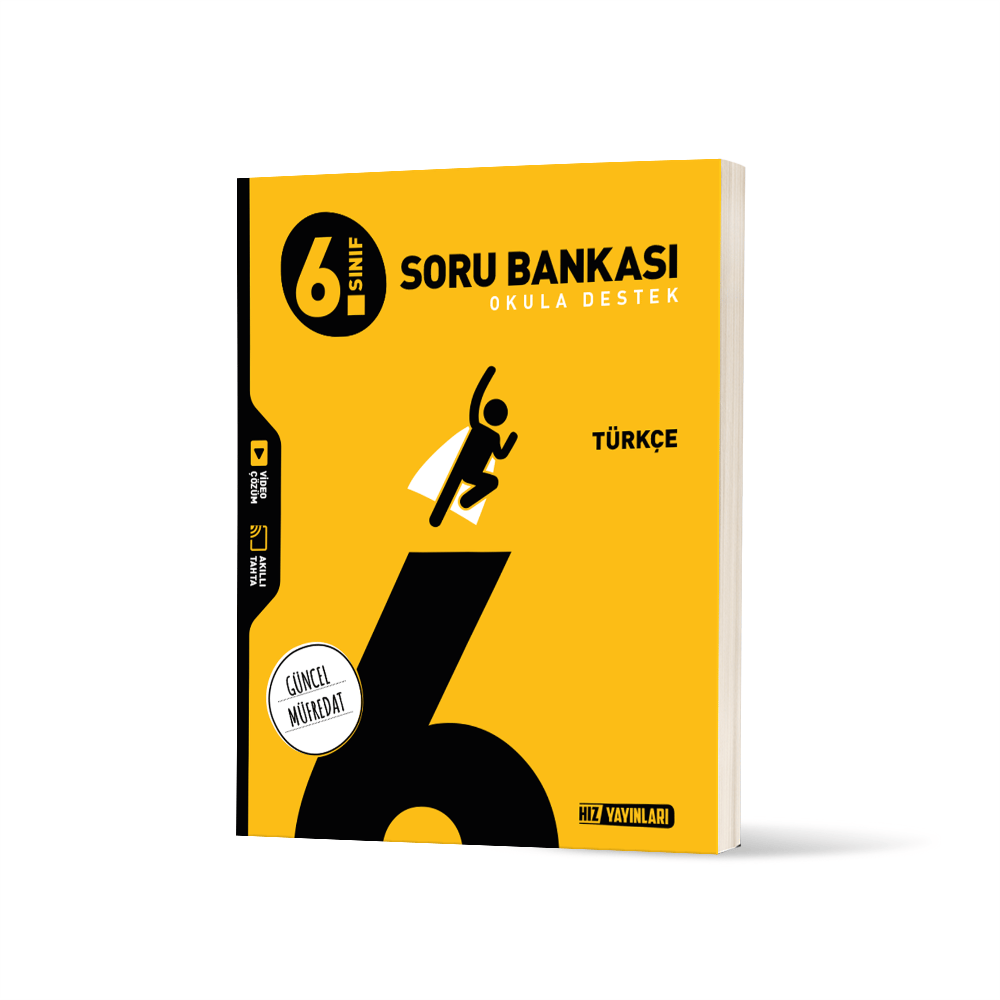 Hız Yayınları 6. Sınıf Türkçe Soru Bankası-1