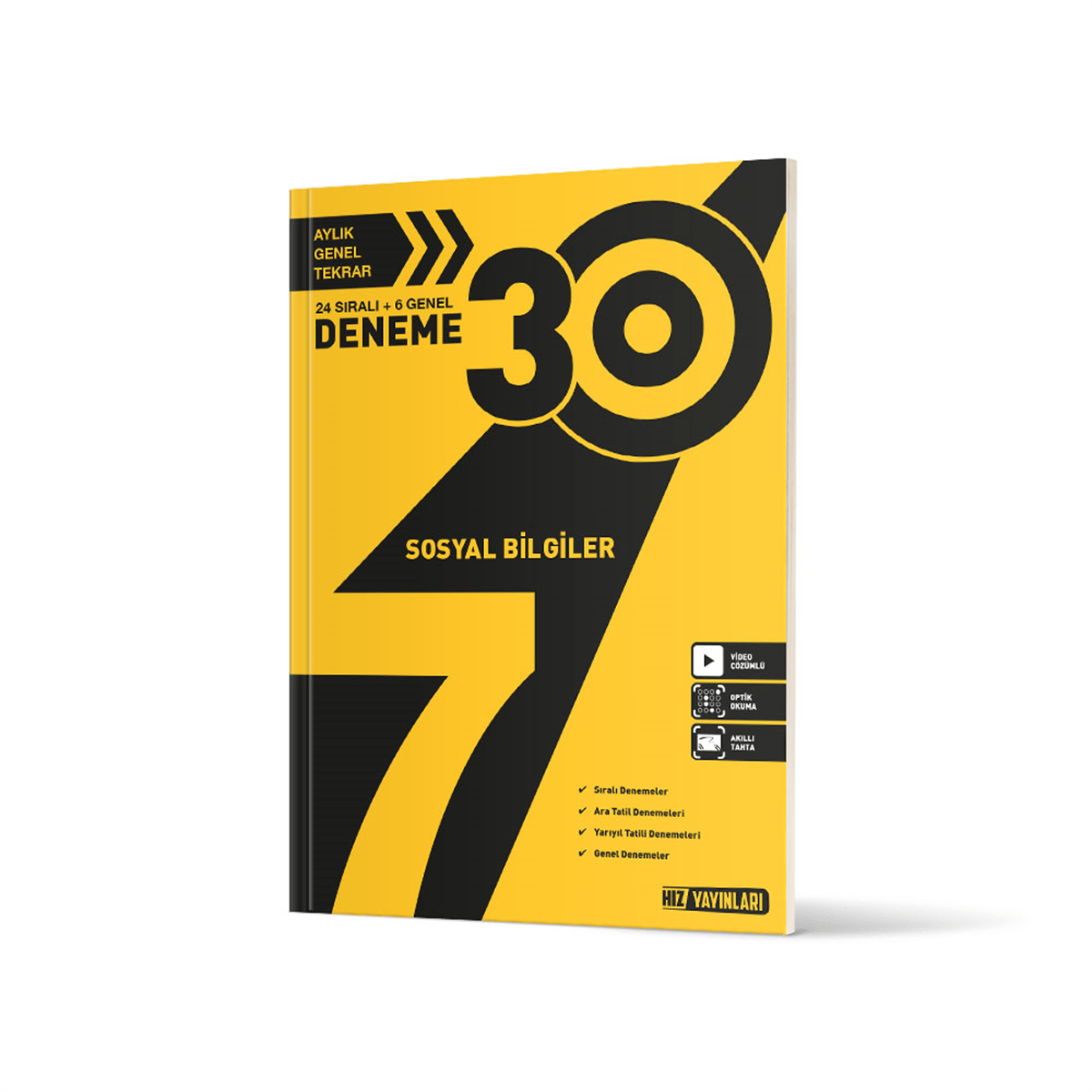 Hız Yayınları 7. Sınıf Sosyal Bilgiler 30 lu Deneme-1