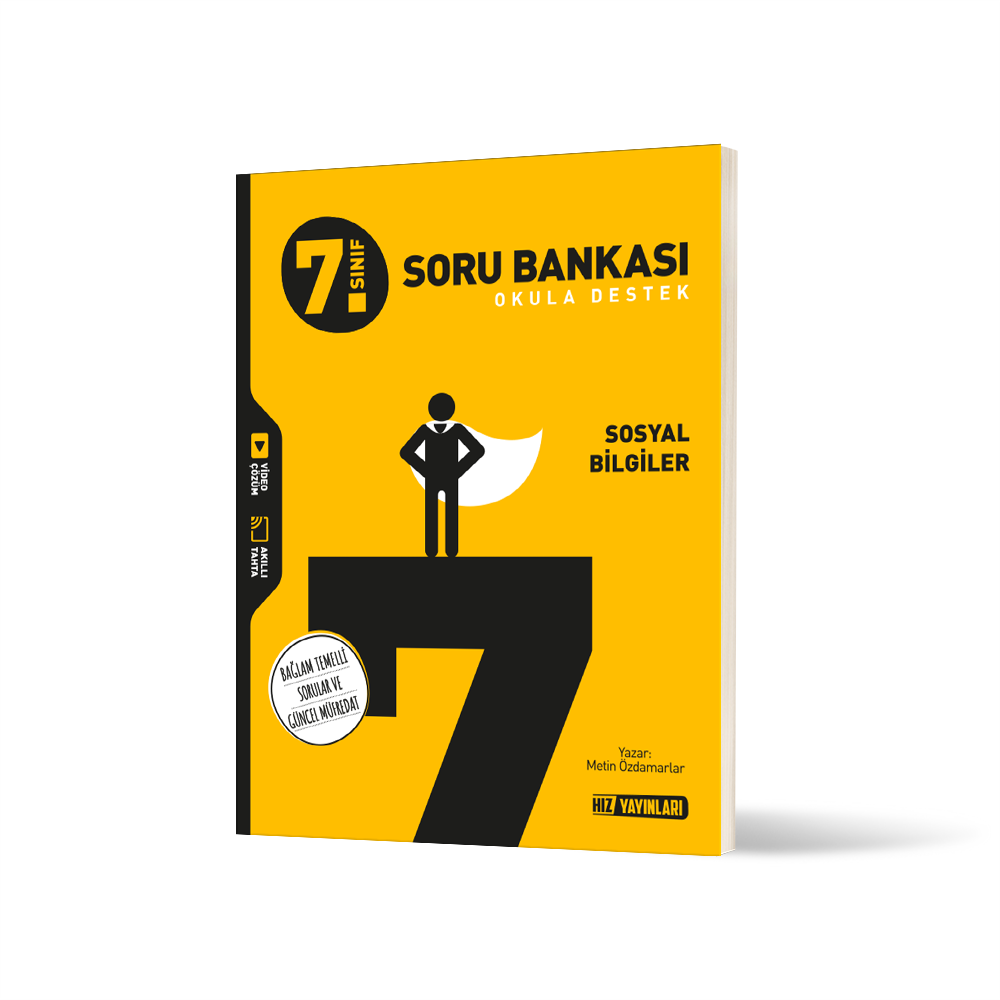 Hız Yayınları 7. Sınıf Sosyal Bilgiler Soru Bankası-1